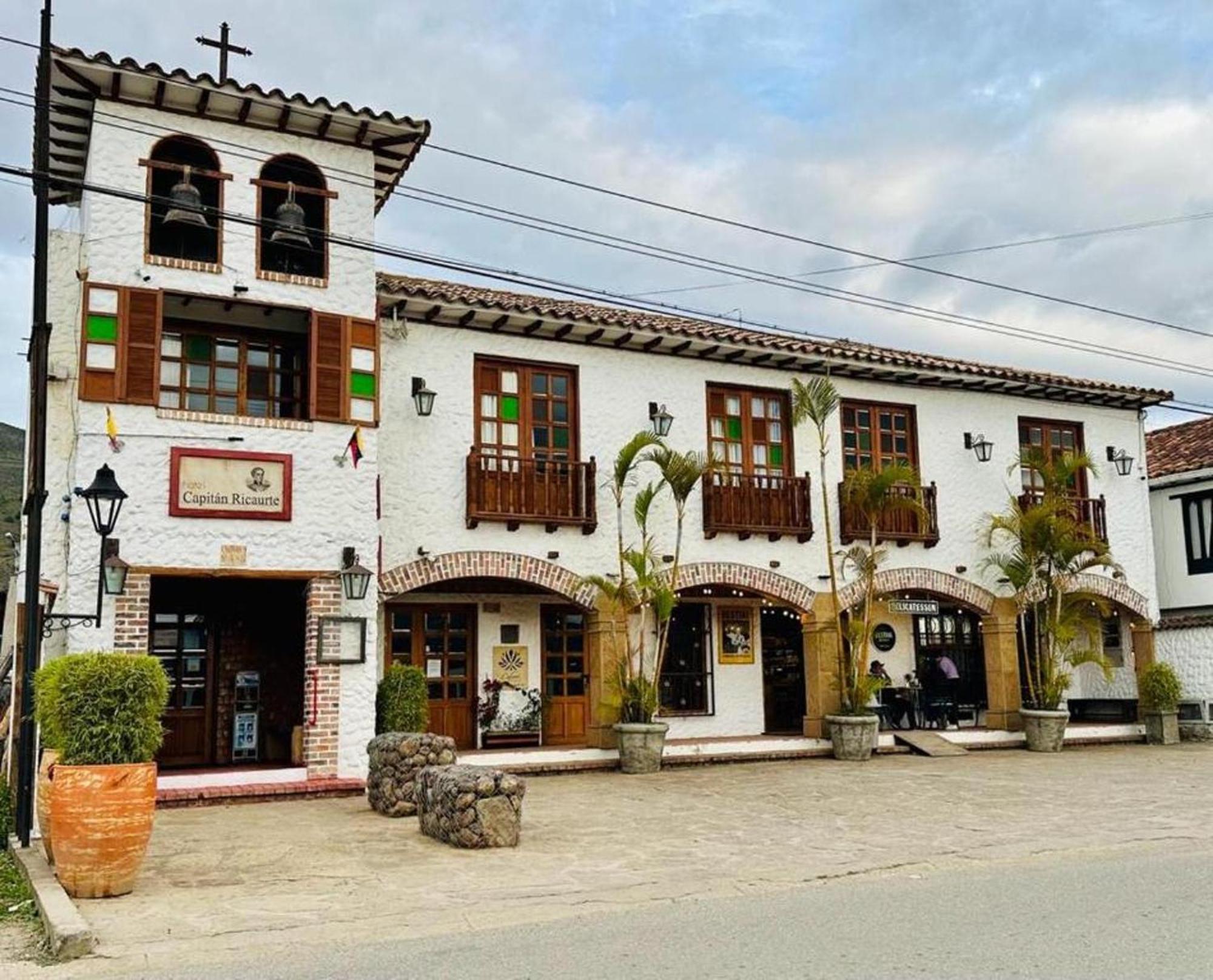 Hotel Capitan Ricaurte 비야 데 레이바 외부 사진