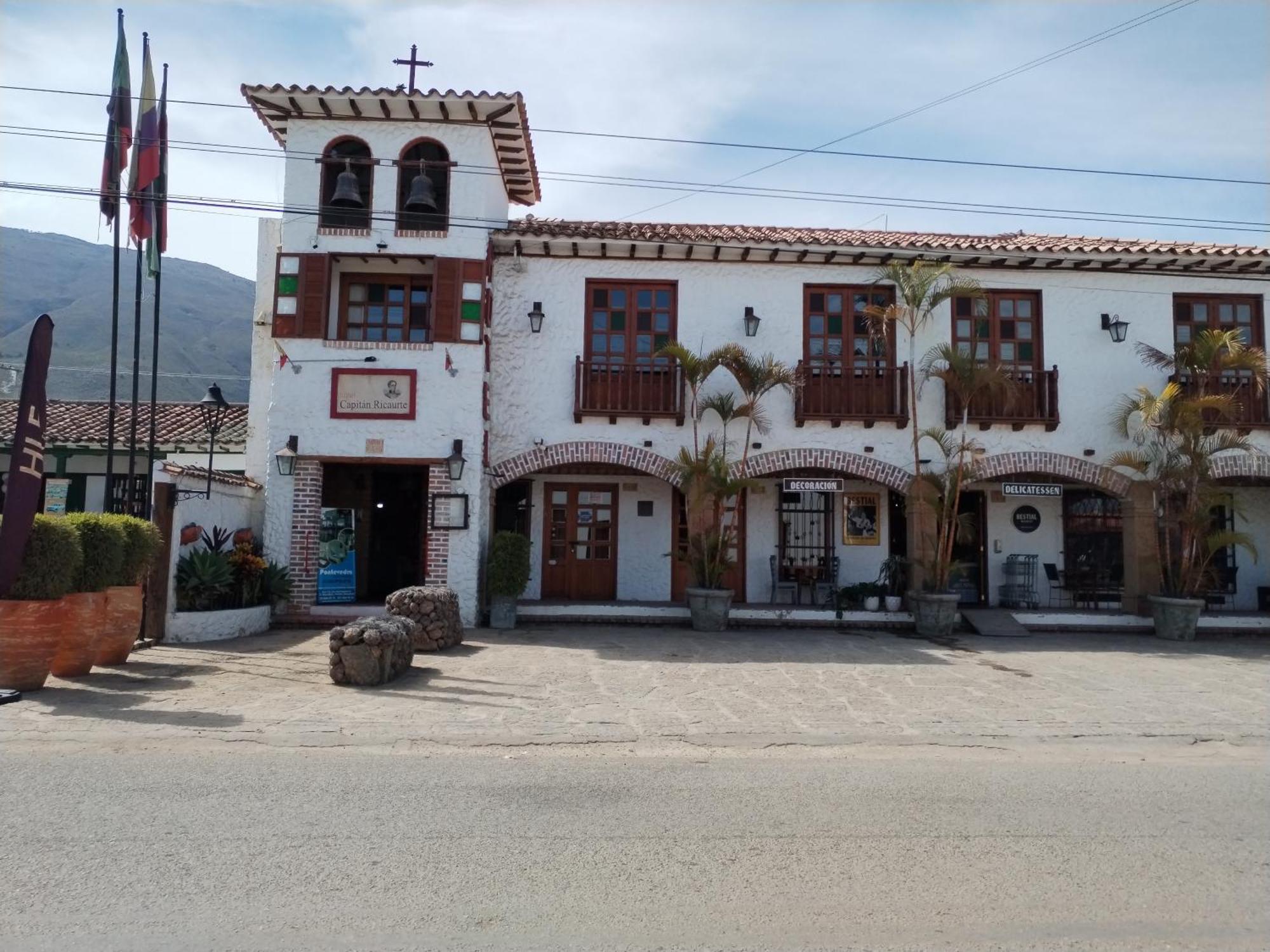 Hotel Capitan Ricaurte 비야 데 레이바 외부 사진