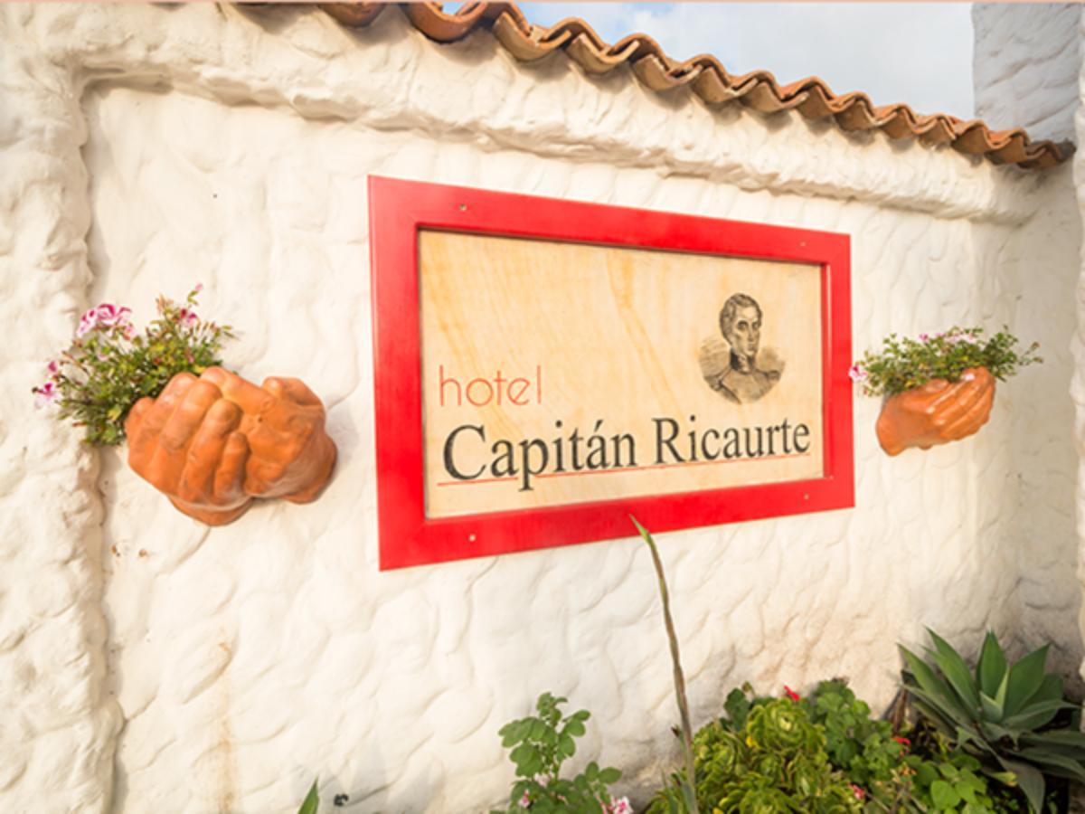 Hotel Capitan Ricaurte 비야 데 레이바 외부 사진